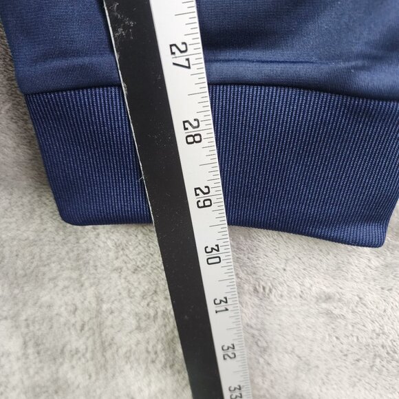 Boys Navy Blue Adidas Regular Fit Track Pants Size L (14/16) - Picture 14 of 15